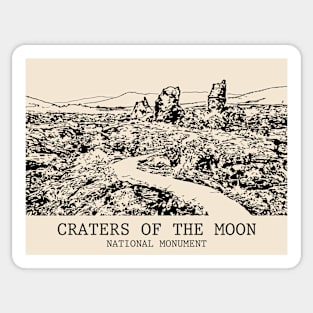 Craters of the Moon National Monument Sticker